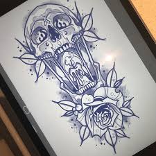 Affordable and search from millions of royalty free images, photos and vectors. Pin By Nikki Chainsaw On Tatto Skull Tattoo Design Traditional Tattoo Tattoo Design Drawings