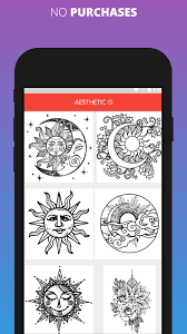 Relieve stress by being creative in adding color to our black and white pages. Aesthetic Coloring Pages For Android Apk Download