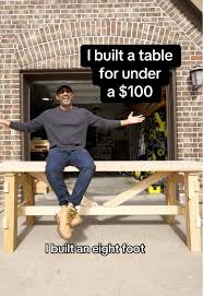 Build a Custom 8ft Dining Table for Under $100