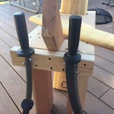 Success Outdoors Fleshing Beam Seat Beams Tanning Hides Rustic Wood