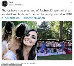 To communicate or ask something with the place. Rachael Kirkconnell Issues An Apology For Previous Offensive And Racist Actions Daily Mail Online