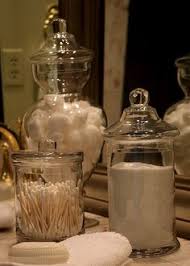 A bathroom vanity is a combination of a sink and a storage structure, like a cabinet. 26 Best Bathroom Jars Ideas Bathroom Decor Decor Bathroom Jars