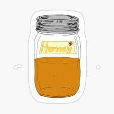 Tested minecraft versions this upgrade increases the maximum population by 3 bees. Jar Of Honey Stickers Redbubble
