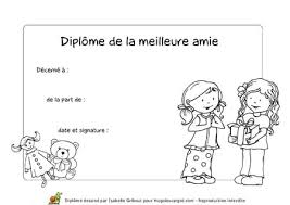 Pin by stephanie robertson on draw bff drawings best. Diplome De La Meilleure Amie