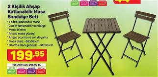 Katlanabilir masa, sandalye tabure modelleri uygun fiyatlarla çiçeksepeti'nde! 2 Kisilik Ahsap Katlanabilir Masa Sandalye Seti Indirimde Market