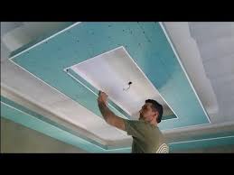 أسهل طريقة لتركيب ديكور جبسم بورد أنيق و رائع لأصحاب الذوق الرفيع Youtube Ceiling Design Bedroom False Ceiling Design Pvc Ceiling Design