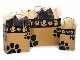 Geschenk Verpackungen Geschenktasche Papiertute Pfote Nature 14 X 21 X 8 Cm Verpackung Geschenkverpackungen Hund Geschenke