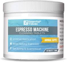 Is found in a retail store. Amazon Com Espresso Machine Cleaning Tablets 30 Tablets Compatible With Jura Miele And Breville Espresso Machines Made In Usa Home Kitchen