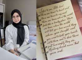 Textgram juga dapat digunakan untuk mengganti backgound tulisan, memberi warna, bahkan memilih gambar yang pas untuk dijadikan tema dalam quote kamu lho. Wow Font Dalam Ms Word Ke Ni Jangan Ternganga Tengok 4 Jenis Tulisan Tangan Gadis Ini Macam Tak Nak Berhenti Menulis Viral Mstar