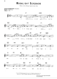 Moonlight serenade is an american popular song with original music by glenn miller and subsequent lyrics by mitchell parish. Moonlight Serenade Keyboard Pdf Noten Von Glenn Miller In F Dur Fbd 26107