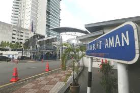 Most part of the hill are restricted areas. No Sign Of Perlis Mp At Bukit Aman