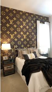 Louis Vuitton Themed Bedroom Every Girls Dream Click To See More Photos From This Model Home Tour Louis Vui Aesthetic Bedroom Bedroom Themes Bedroom Decor