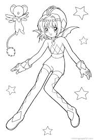 It also known as card captor sakura and often abbreviated as ccs. Cardcaptor Sakura Coloring Page Cute Coloring Pages Pikachu Coloring Page Coloring Pages
