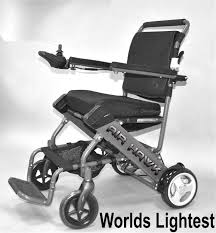 The Air Hawk Portable Lightweight Power Wheelchair