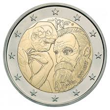 France 2 Euro 2017 Auguste Rodin Special 2 Euro Coins Eurocoinhouse Al dritto è posto al centro il disegno del trattato, sormontato dalla parola europe, firmato al dritto è posta al centro l'iscrizione 2008 présidence française union européenne e la sigla rf (republique francaise). france 2 euro 2017 auguste rodin