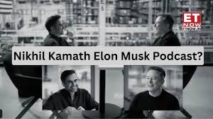 Nikhil Kamath's podcast with Elon Musk? Zerodha co-founder teases netizens | VIDEO - News | ET Now