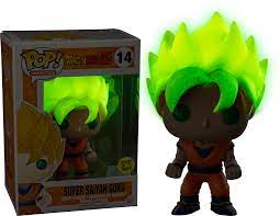 The eternal dragon has been summoned! Funko Pop Dragon Ball Z Super Saiyan Goku Glow In The Dark 14 The Amazing Collectables