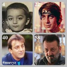 Bollywood Actor Sanjay Dutt From Age 4 To 58 Bollywood Pictures Bollywood Actors Vintage Bollywood