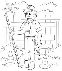 There's 33 different printable pages and they're all free for you to download and print! Cool Construction Worker Coloring Page Free Printable Coloring Pages For Kids