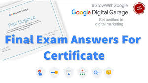 Google Fundamentals Of Digital Marketing 26 Modules Final Exam Answers 2020 Exam Answer Exam Final Exams