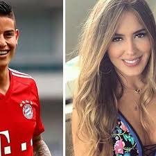 El tremendo chape de James Rodríguez con su novia venezolana
