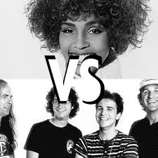 Round 1: (1) WHITNEY HOUSTON 325, (16) The Gear Daddies 115 — March Sadness  90s Edition