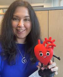 NIH'ers Celebrate Wear Red Day, Heart Health Month