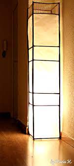 I liked the lamp, i thought that this can be done on their own. Japanese Style Floor Lamp Diy Paso A Paso Crafts