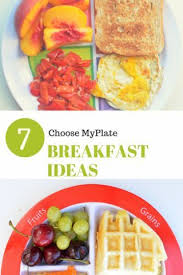 7 Choose Myplate Breakfast Ideas Healthy Breakfast Recipes Balanced Meals Meals