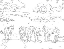 And exactly where can you discover some of the best free coloring books accessible online? Sleepy Sunset Horse Coloring Page Horses At Sunset Or Sunrise By Stillhorseart On Etsy Horse Coloring Horse Coloring Pages Animal Coloring Pages