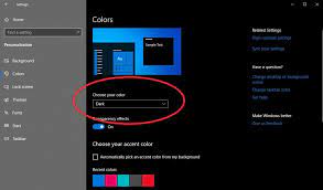 It's a small app that allows you to change the font color on desktop icons. How To Enable Dark Mode In Windows 10 Pcmag