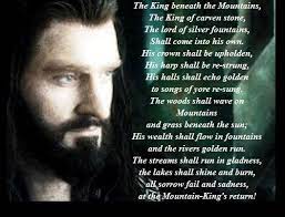 The lord of the rings contains three maps and over 600 placenames. Thorin Oakenshield Quotes Quotesgram