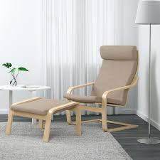 Poang Armchair Hillared Beige Seat Width 22 Shop Online Or In Store Ikea In 2020 Furniture Oak Armchair Ikea