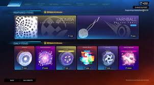 Item Shop - October 18Th | Rocket League Amino