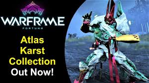 Atlas Karst Collection Out Now Warframe Pc Gameplay Youtube Atlas' blueprint is awarded after completing the jordas precept quest, which unlocks the jordas golem archwing assassination. atlas karst collection out now warframe pc gameplay