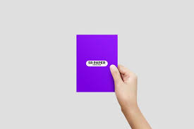 5x7 Paper In Hand Mockup In 2020 Paper Mockup Photo Presentation Presentation Design