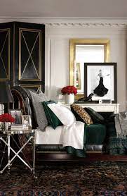 Duke Bedding Is Masculine In Plaid And Modern In Its Crisp Chic Presentation House Interior Home Bedroom Ralph Lauren Bedroom