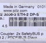 * PILZ 301710 PSS SB2 3006-3 ETH-2 DP-S SAFETY SYSTEMS