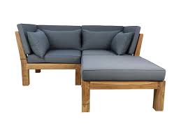 Follow these simple steps and your cushions will be fresh when the weather warms: Garden Lounge Set Modular Aruba Incl Cushions 3 Piece Wood Brown Garden Furniture Henk Schram Meubelen