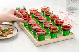 Christmas Jell O Shots Recipe Christmas Party Drinks Christmas Cocktail Party Holiday Jello Shots