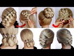 Top 5 Most Beautiful Hairstyles For Party Wedding Amazing Hairstyles Tutorials Compilation Youtube Cool Hairstyles Hair Tutorial Hair Styles