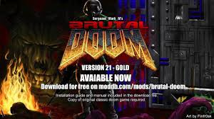 Brutal Doom V21 Gold Release Trailer