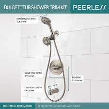 The world's finest bathtub faucets and fillers in a variety of classically traditional, transitional and modern styles. P18437 Bn Tub And Shower Complete