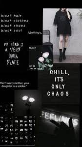 Astheticwallpaperiphonetumblr Wallpaper Estetika Estetika Hitam Wallpaper Edgy