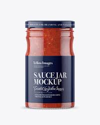 Clear Glass Jar With Meat Sauce Mockup Present Your Design On This Mockup Simple To Change The Color Of Differen Clear Glass Jars Free Mockup Mockup Free Psd