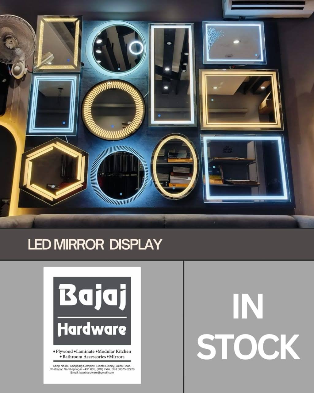 Led mirror product image
