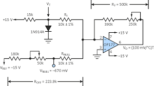 The op177 features the highest precision performance of any op amp currently available. Interfacing Linear Sensors To An Adc Requires Only Basic Math Op177