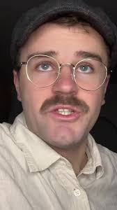 Flethcer with a mustache 🥸😏 #actor #film #thegentlemen #mustache #ca...