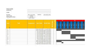 36 Free Gantt Chart Templates Excel Powerpoint Word