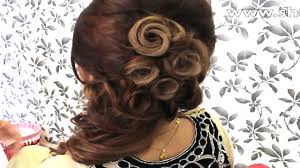 These hairstyles are for girls who have mid to long hairs. How To Indian Bridal Hairstyle Youtube